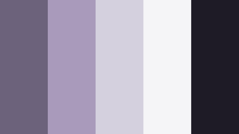 urban ash luxe purple ash color palette with hex codes