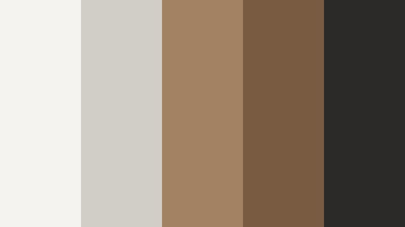 urban bronze concrete soft bronze color palette with hex codes