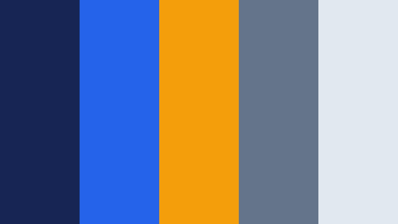 urban circuit royal blue and orange electronics store color color palette with hex codes