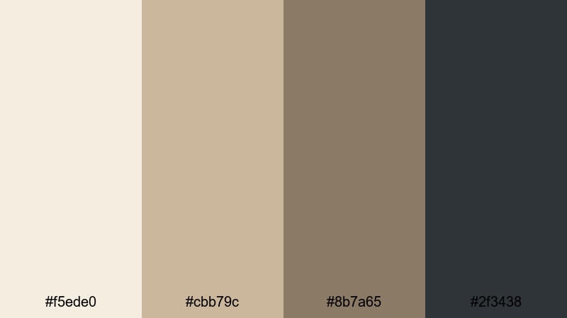 urban concrete sand sand color palette with hex codes