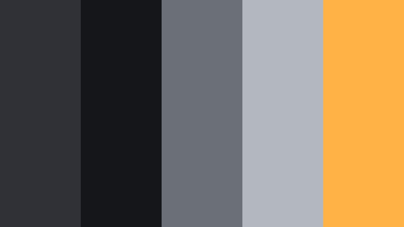 urban frame grit deep frame gray color palette with hex codes