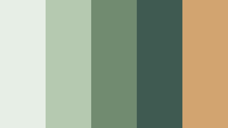 urban herb real estate video color color palette with hex codes