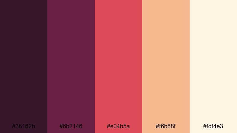 urban legion montage roman empire color palette with hex codes