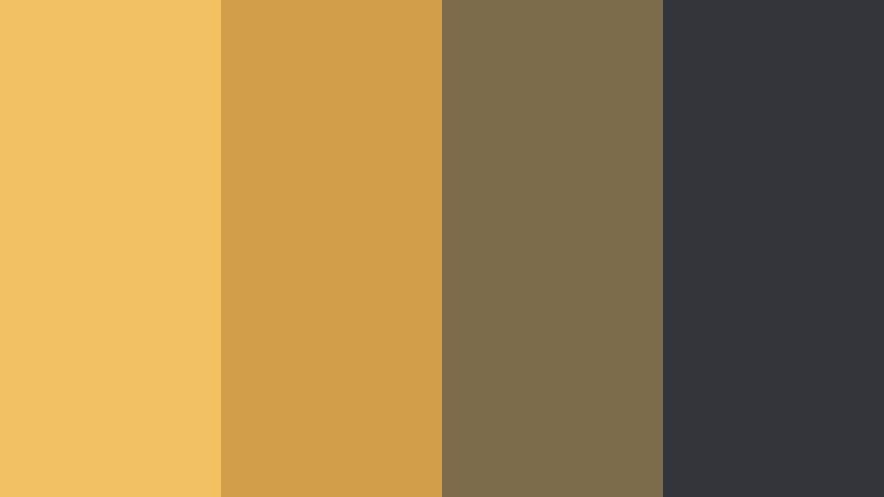 urban loft golden topaz golden topaz color palette with hex codes