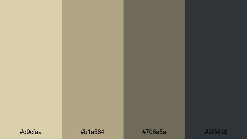 urban loft khaki khaki color palette with hex codes