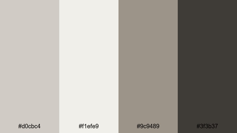 urban loft timberwolf timberwolf color palette with hex codes