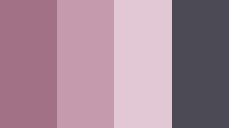 urban mauve concrete dusky mauve color palette with hex codes