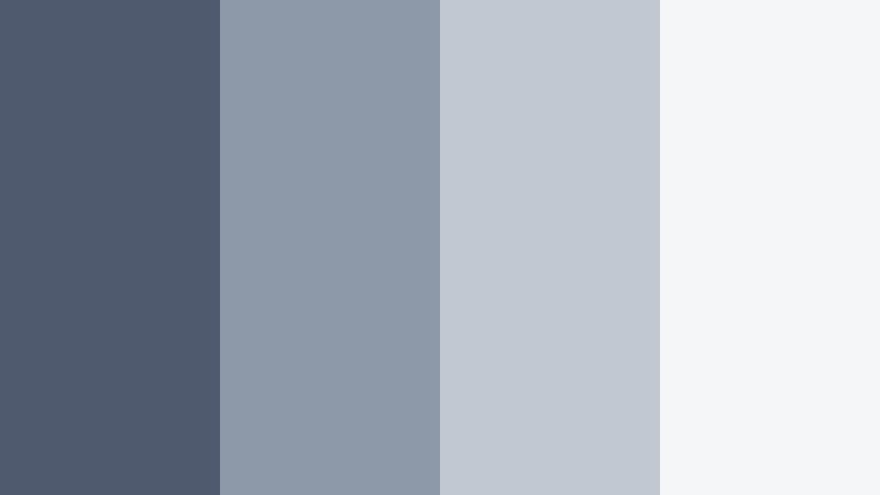 urban skyline concrete cool slate blue color palette with hex codes