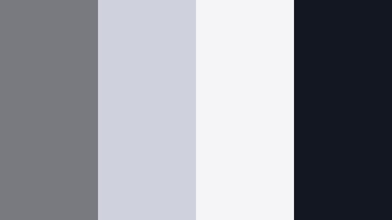 urban skyline minimal storm gray color palette with hex codes