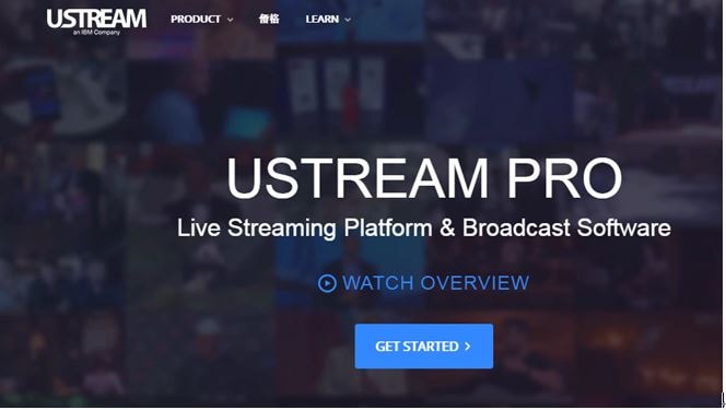 live streaming platforms - USTREAM