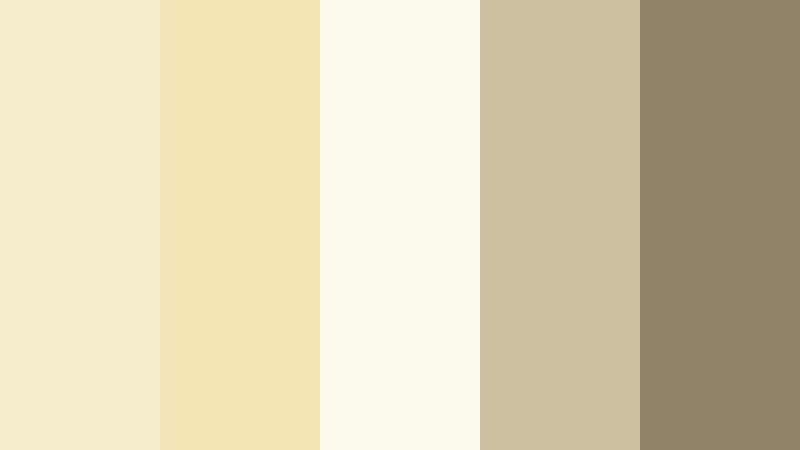 vanilla haze calm color palette color palette with hex codes