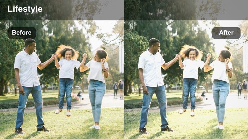Person doing skincare in front of a bathroom mirror lit by window light and a soft filter.