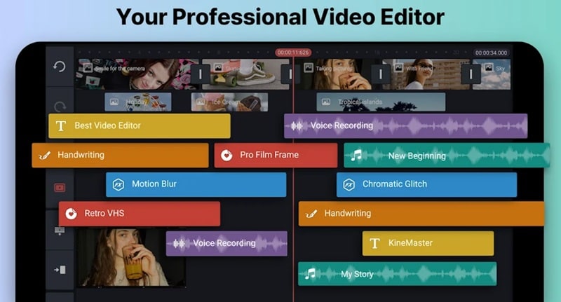 kinemaster app like Veed.io