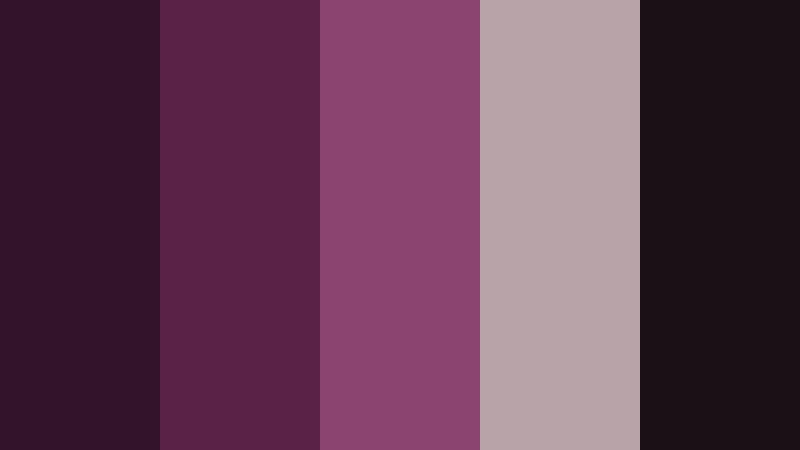 velvet cigarette smoke film noir purple color palette with hex codes