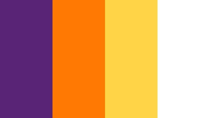 velvet citrus pop velvet violet color palette with hex codes