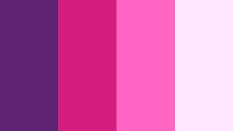 velvet dragonfruit splash velvet violet color palette with hex codes