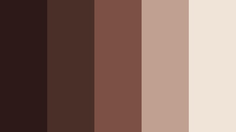 velvet espresso statement dark cocoa color palette with hex codes