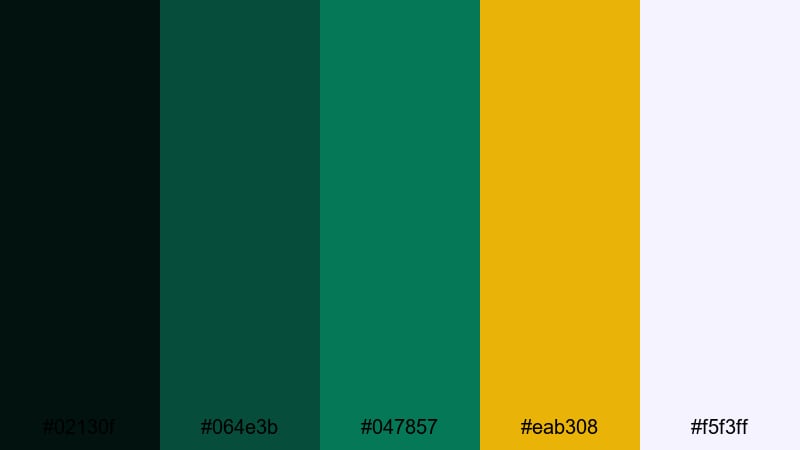 velvet green studio forest green color palette with hex codes