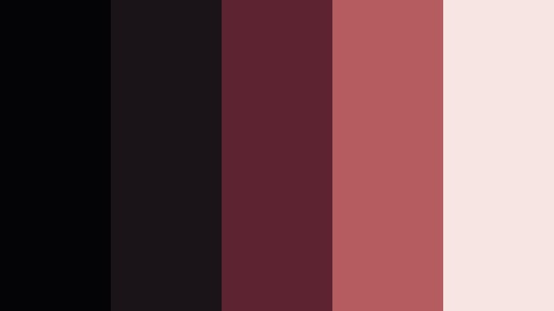 velvet lounge ember noir black color palette with hex codes