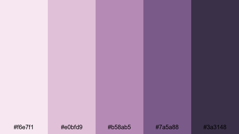 velvet lute serenade renaissance color palette with hex codes