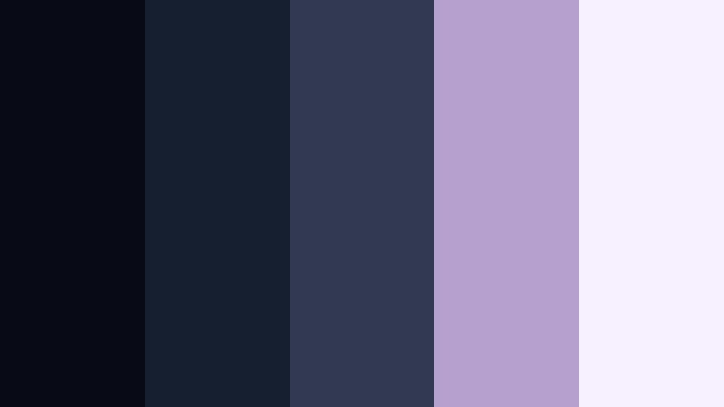 velvet observatory slate navy color palette with hex codes