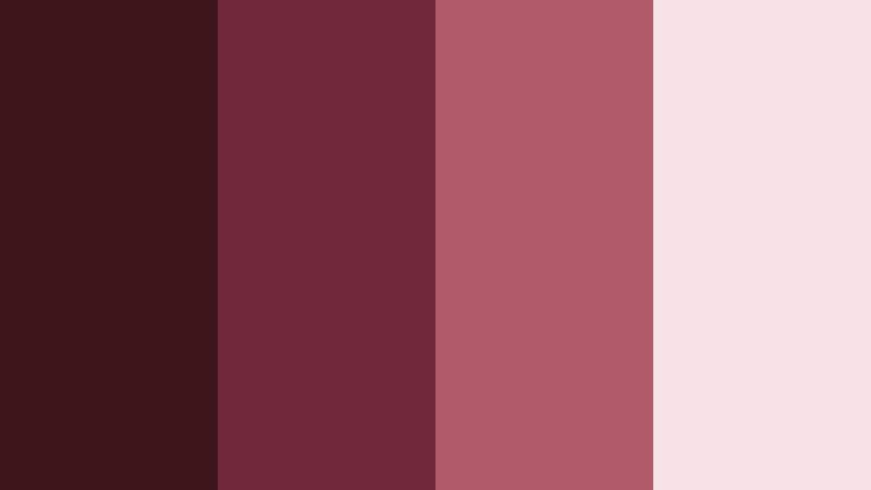 velvet parlor elegance deep mahogany red color palette with hex codes