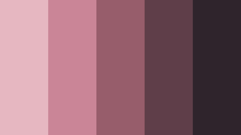 velvet peony roast pink and brown skincare brand color color palette with hex codes