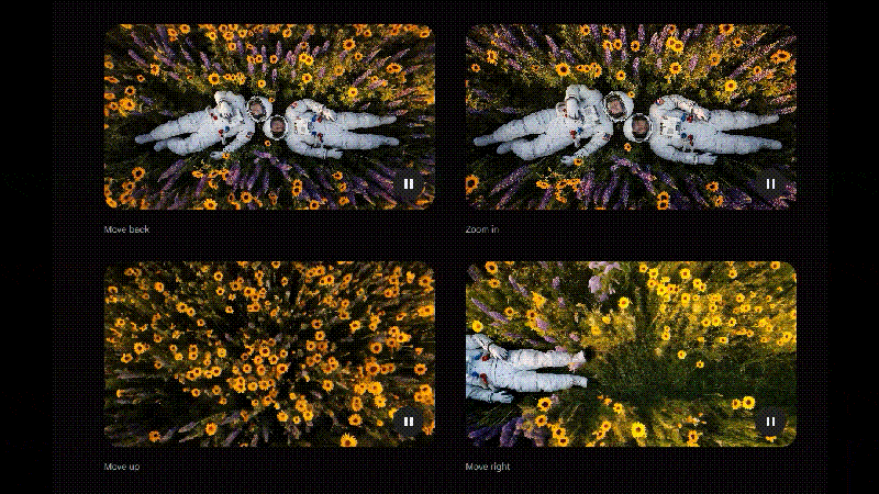 different angle videos by veo 3