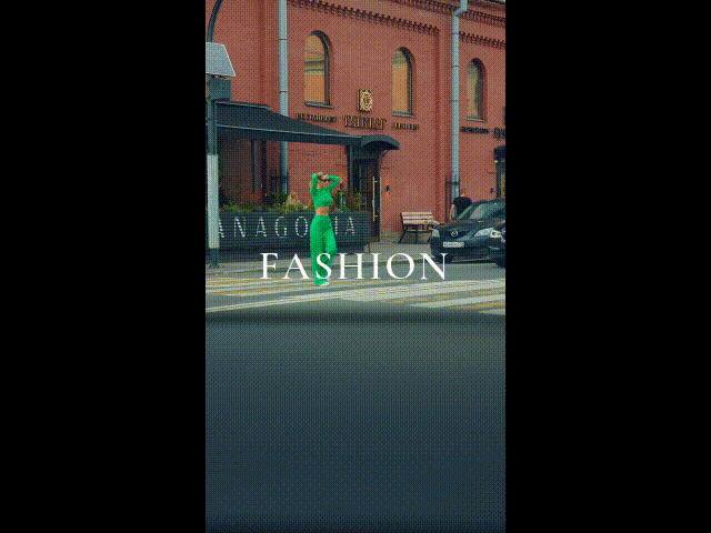 fashion lookbook vertical video template