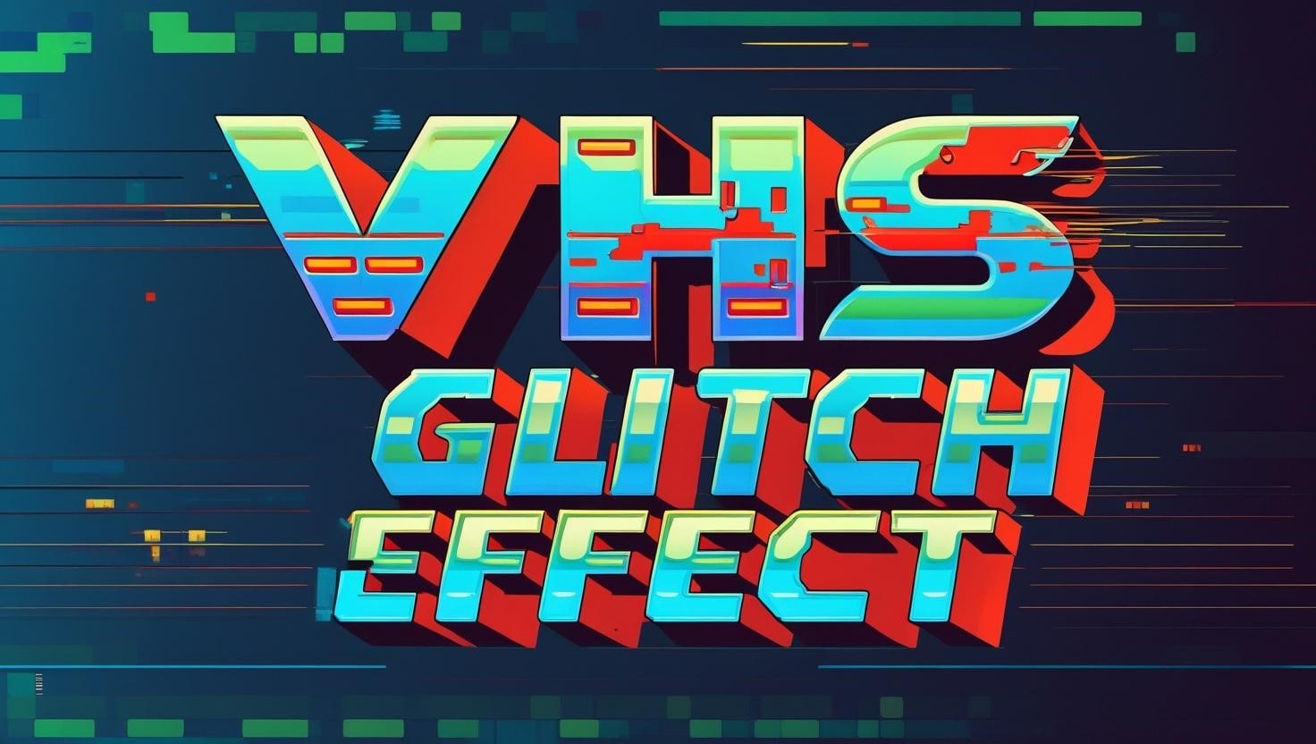 effet glitch vhs