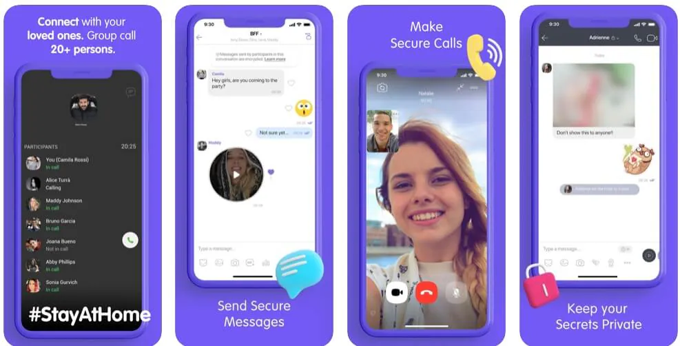  بديل FaceTime: تطبيق Viber 