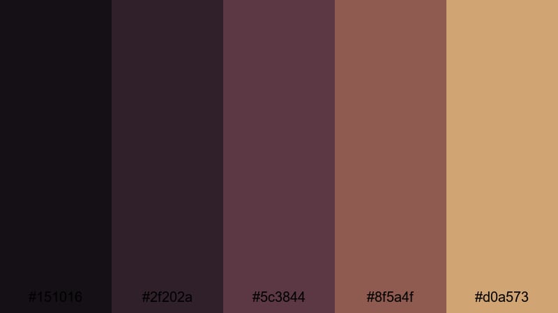victorian seance secrets haunted house color palette with hex codes