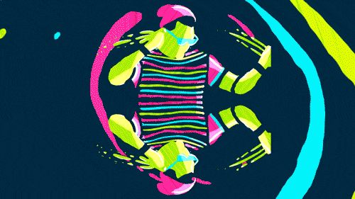 spin animation effect example