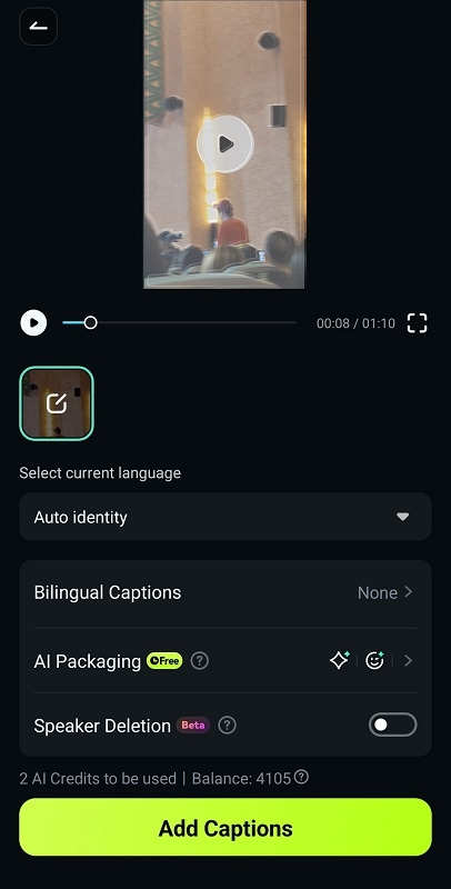 ai video audio to text converter