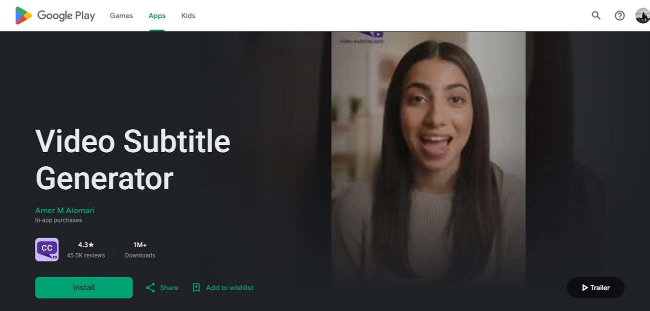 video subtitle generator app