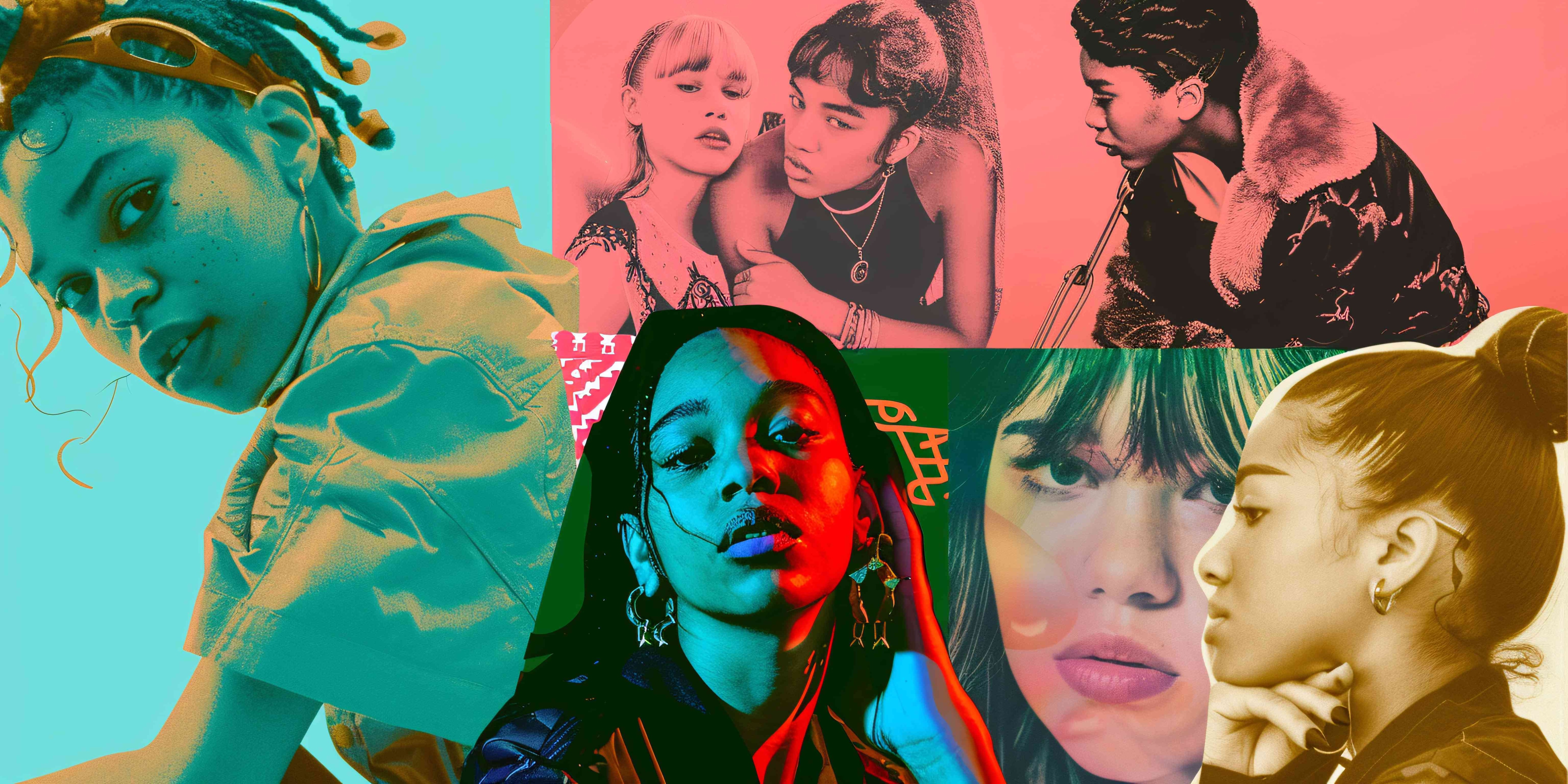 video collage in music videos example