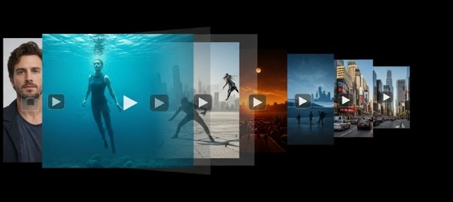 different video overlays