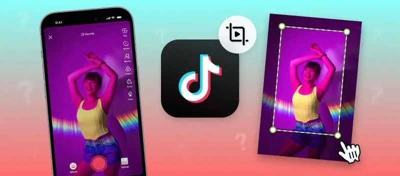 raisons de recadrer les vidéos pour tiktok