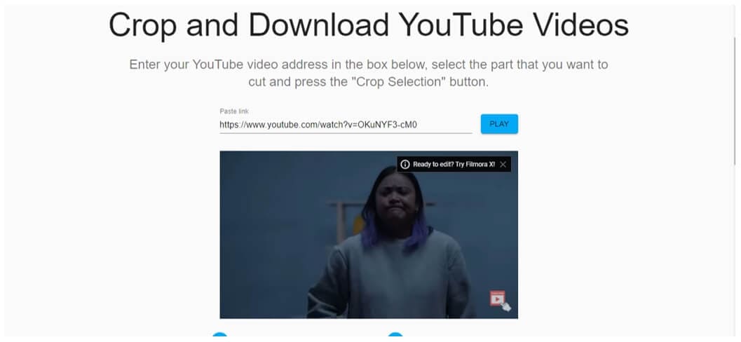 video crops online youtube video trimmer
