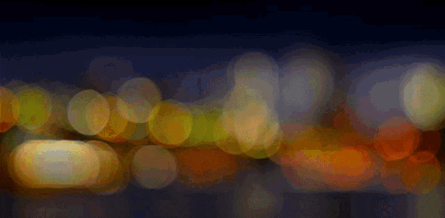 effet de flou Bokeh sur le pont de Manhattan