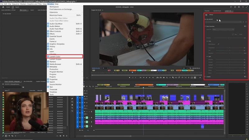 color correction in premiere pro