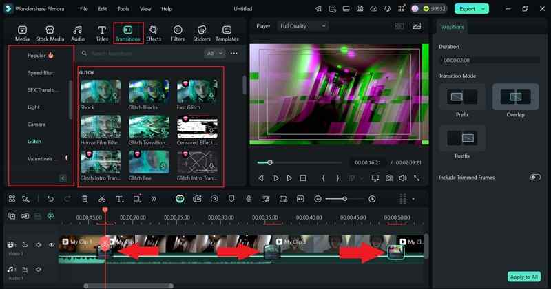 add sound effects to smoothens transitions