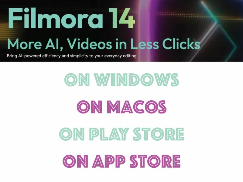 filmora platform availability