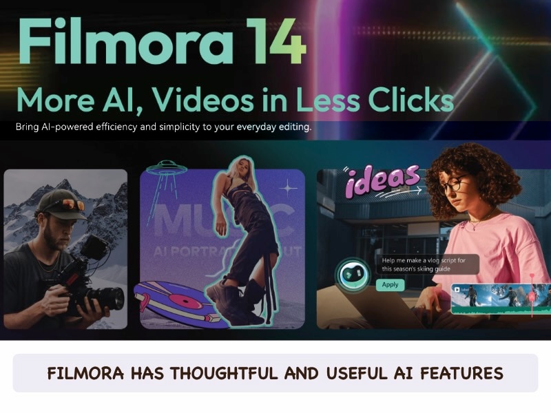 filmora ai features