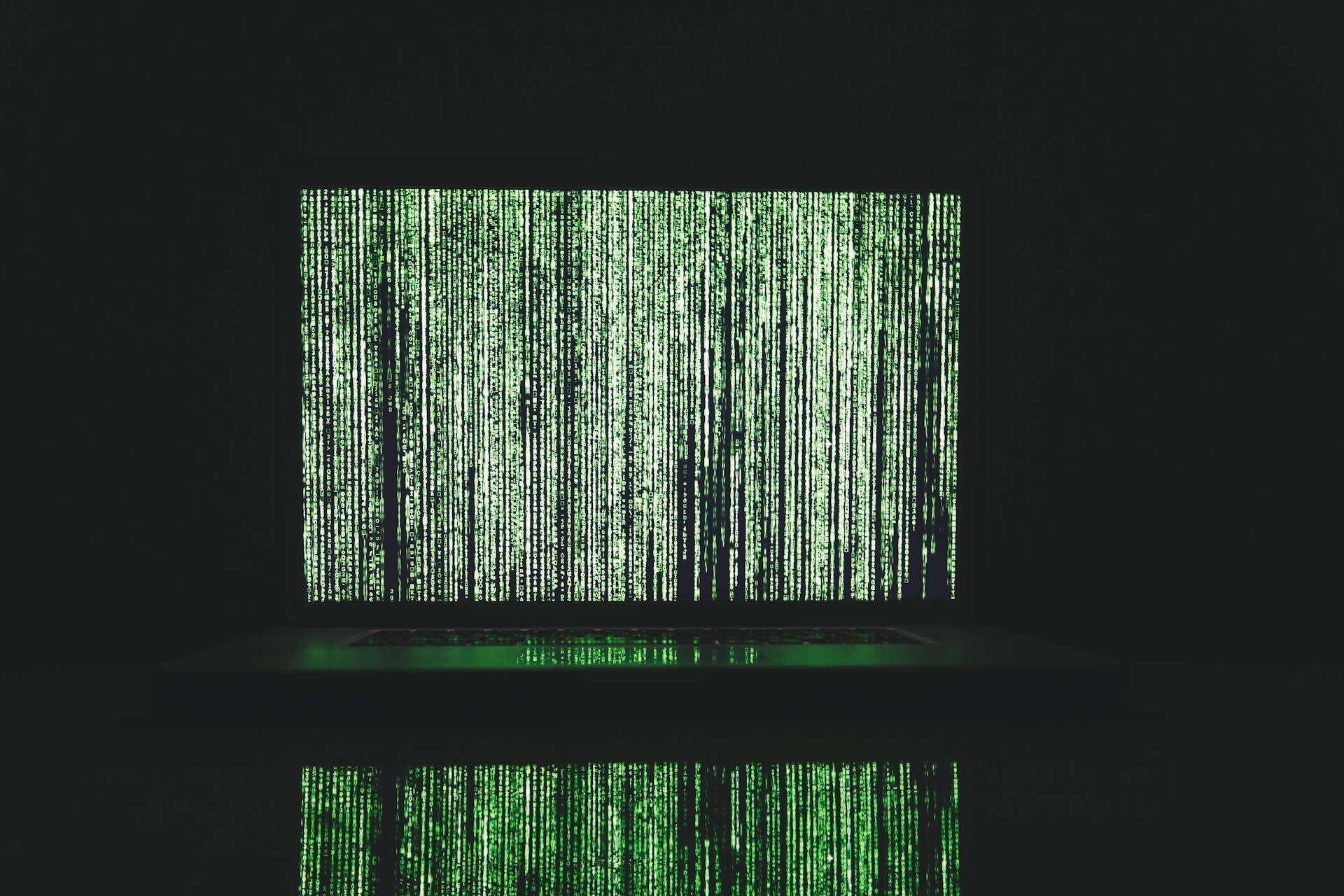 free image showing encryption from pexels