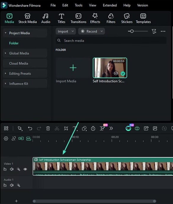 drag videos to hitpaw video enhancer alternative