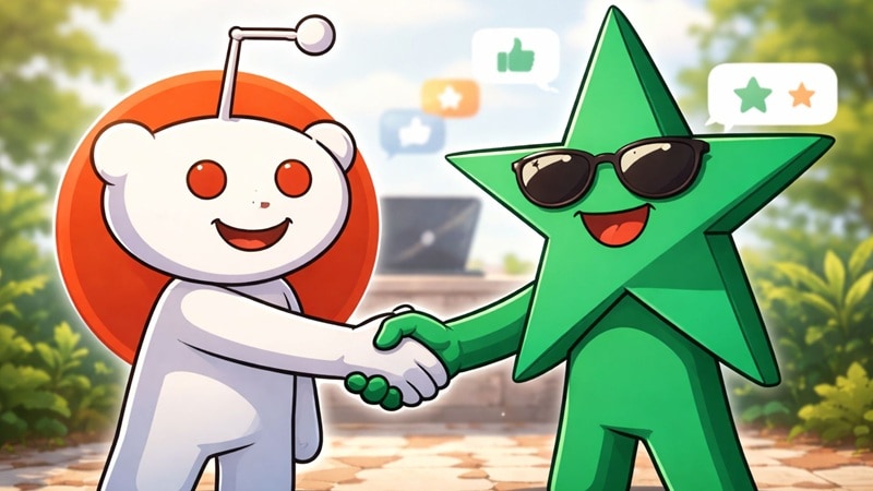 analyse des discussions sur Reddit et Trustpilot