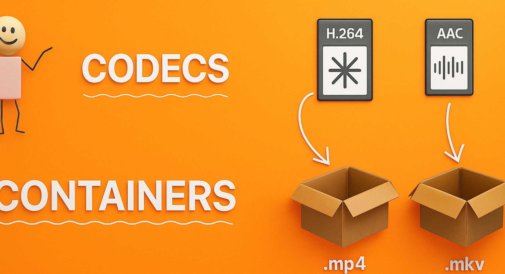 video formats vs. codecs