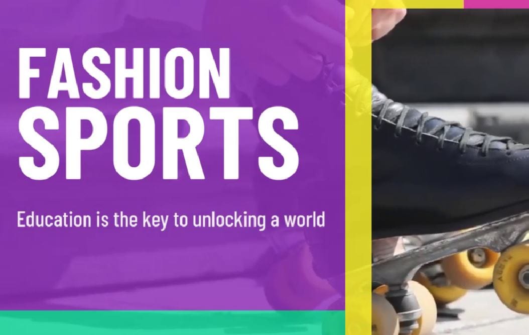 fashion sports template