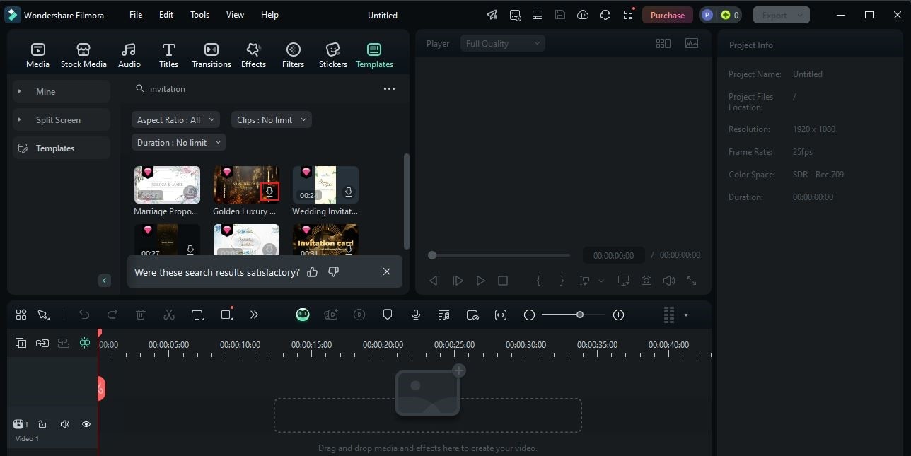 download template
